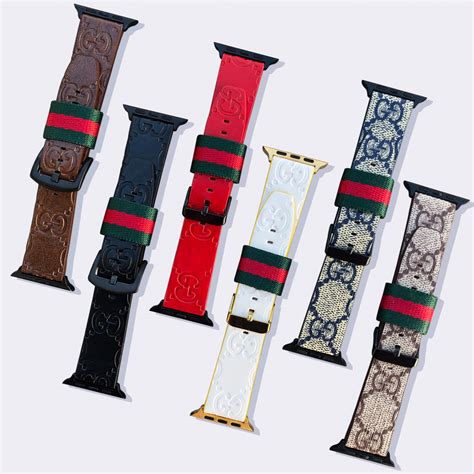 cheap gucci apple watch bands|authentic gucci apple watch bands.